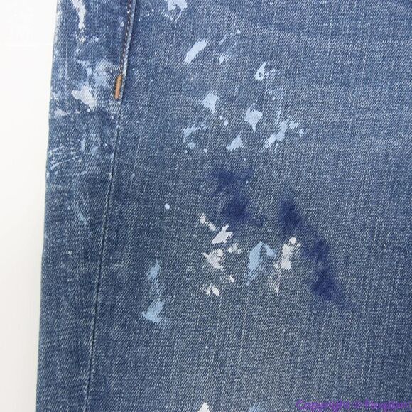 NEW‎ Express splatter jeans, 2S (2 short) - Picture 14 of 16
